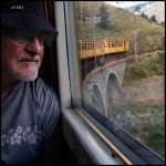 Odile Lapujoulade - Le passager du train jaune